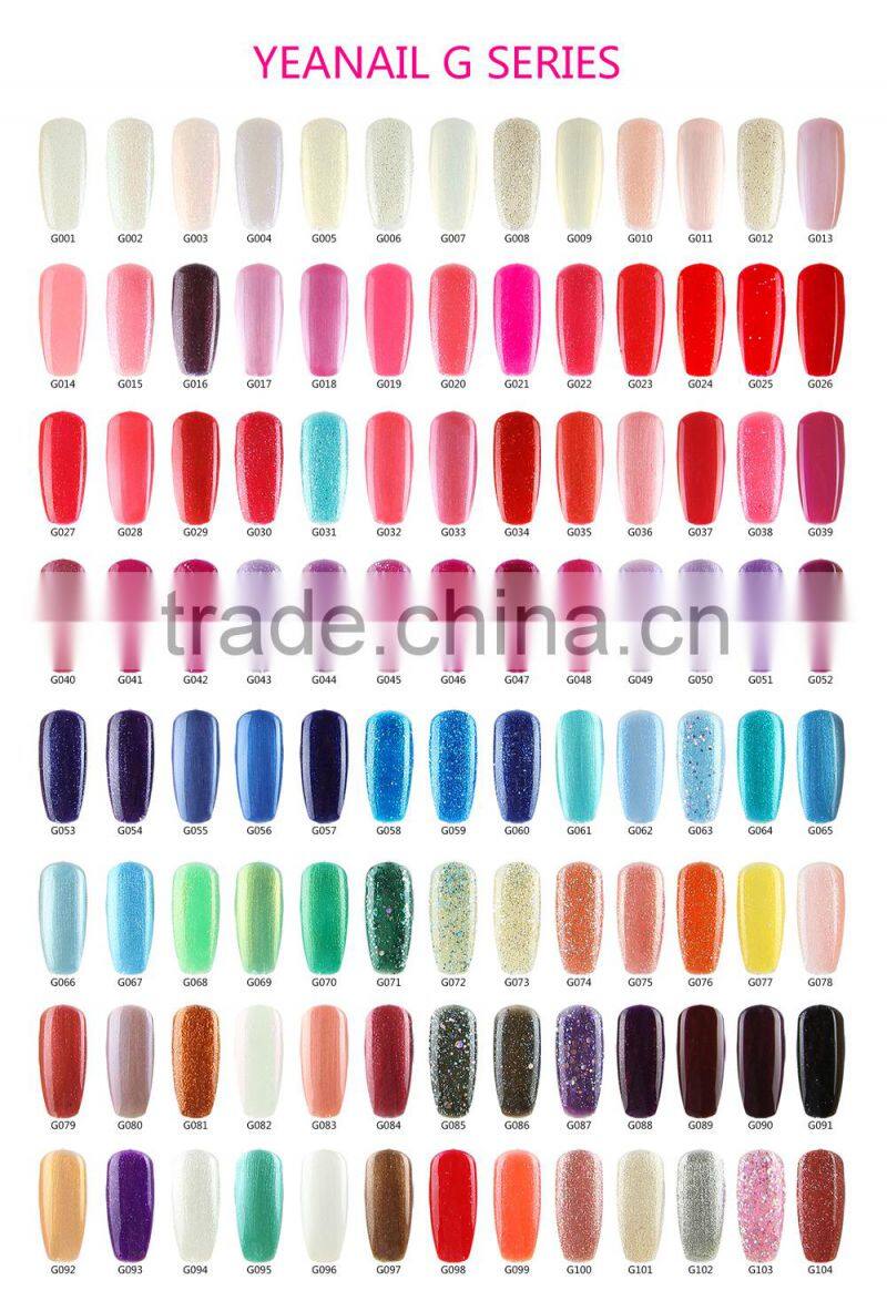 YEANAIL Beauty Colors Gel Polish Manufacturer ,Color Gel Nail Polish