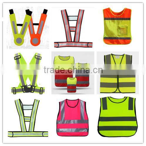 EN1150 4-12 years school reflective safety vest for junior kid children school student