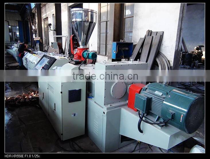 CE approved pvc wood plastic profile production line