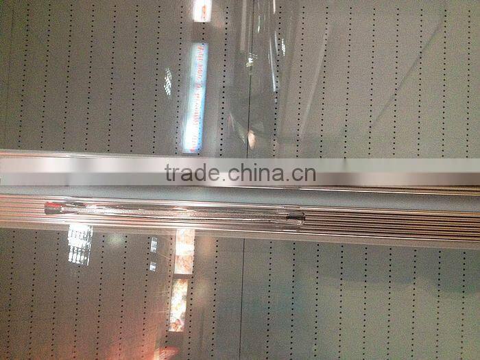 commercial upright beverage display cooler for supermarket