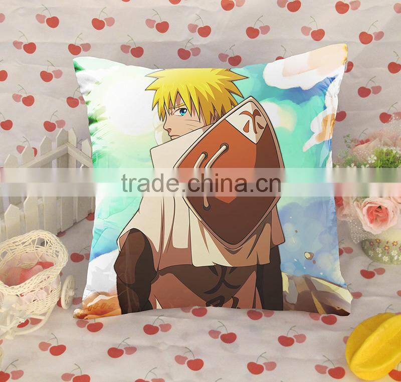 Hot Japanese anime NARUTO customized pillow case