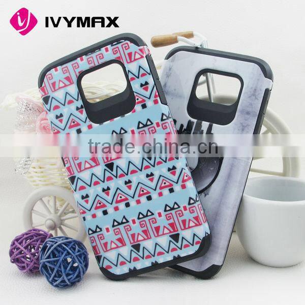 Different painted pattern cell phone case for samsung galaxy s6
