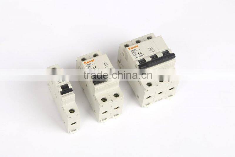 AC electrical circuit breaker C65N,AC mini circuit breaker mcb