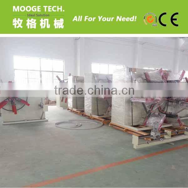 Automatic plastic pipe coiler machine