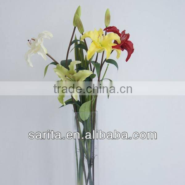 new design perfect artificial lily real touch