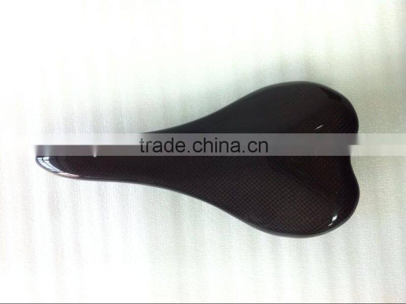 2014 Novel item carbon fiber bicycle parts,t800 toray super light full carbon bike saddle for wholesale