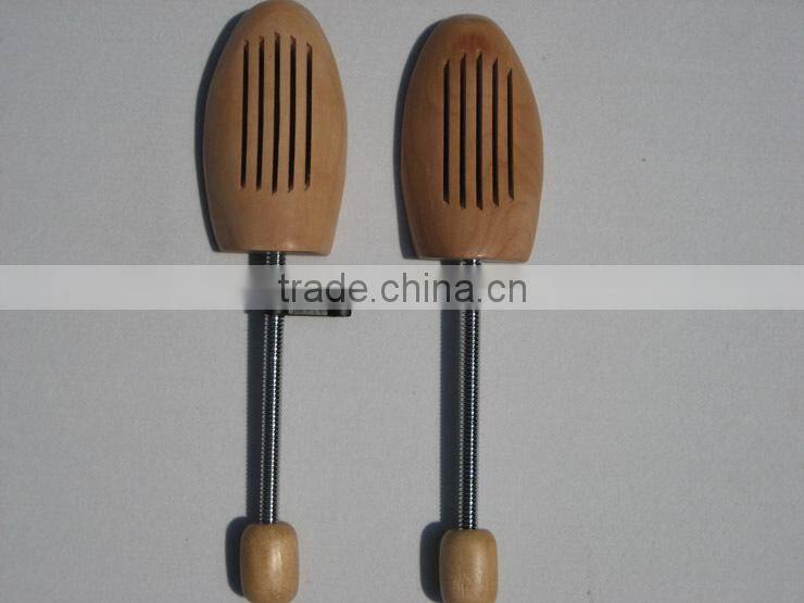 pine wood tree climbing shoes/spring shoe tree/shoe stretcher