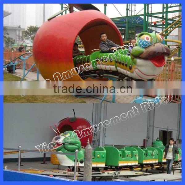Attraction apple worm train