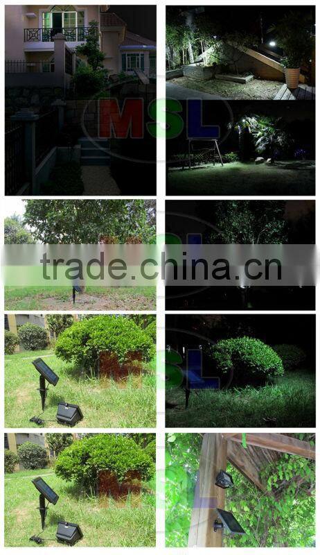 Large Detection Range Super Bright Solar Motion Sensor LED Light