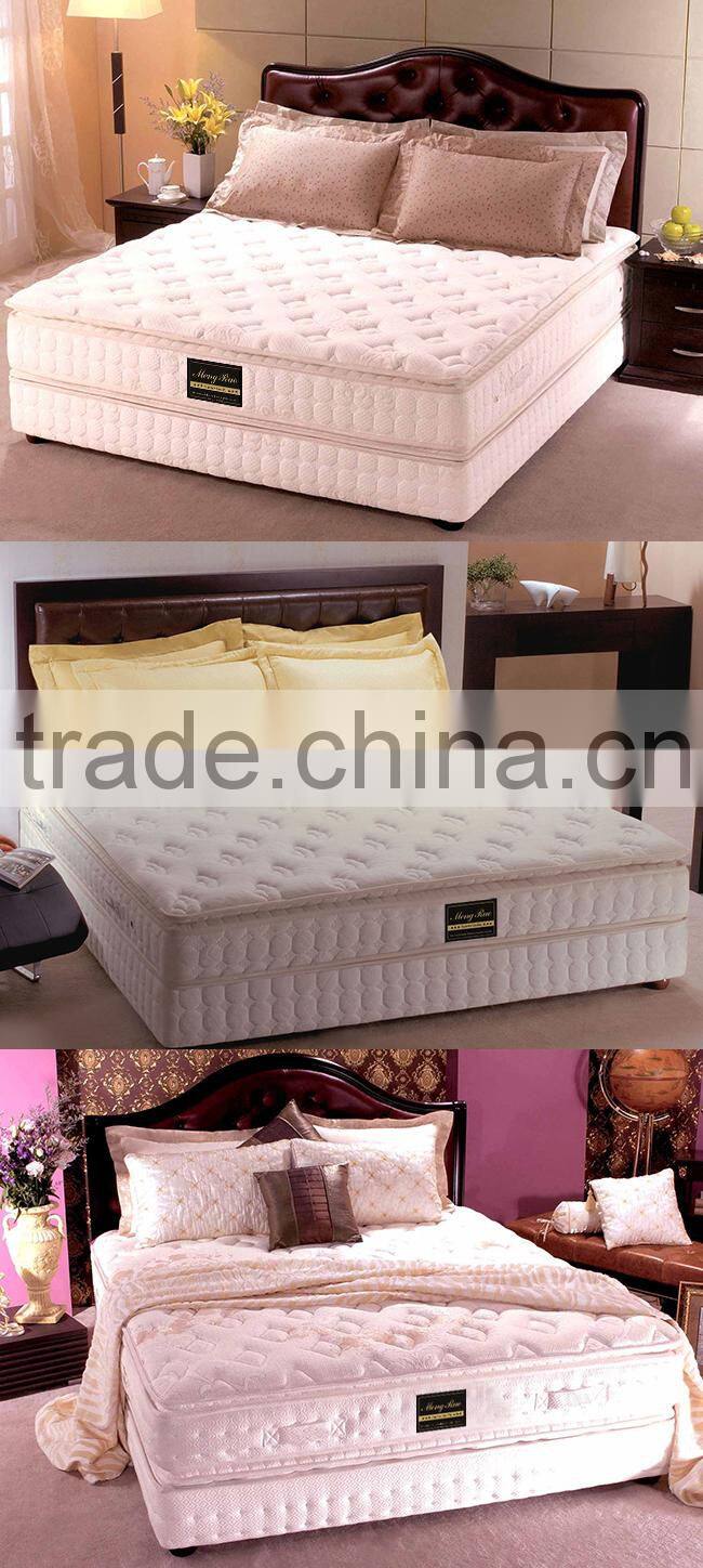 hot sell pillow top compress pocket spring hotel mattress