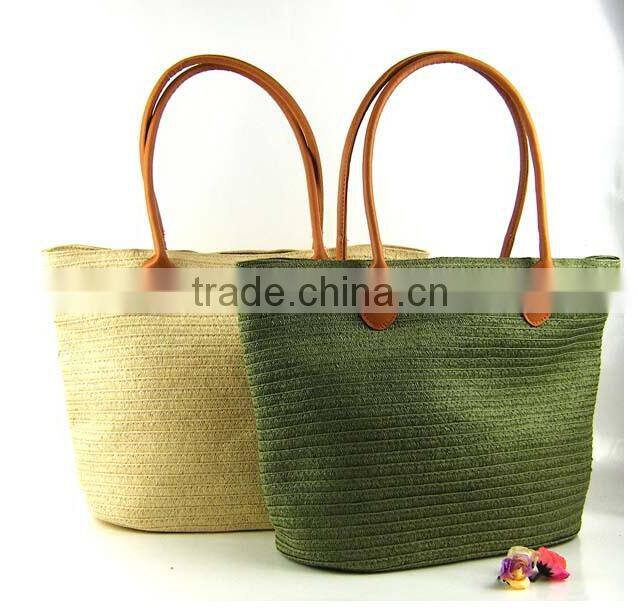 Fashion Colorful Summer Seaside Beach Straw Bag Ultra Large Beach Tote Bag Shoulder