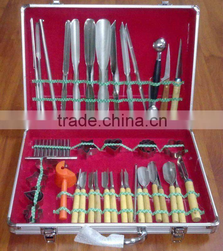80-Pieces decoration tools Diversification fruit and vegetable Carving knife tools