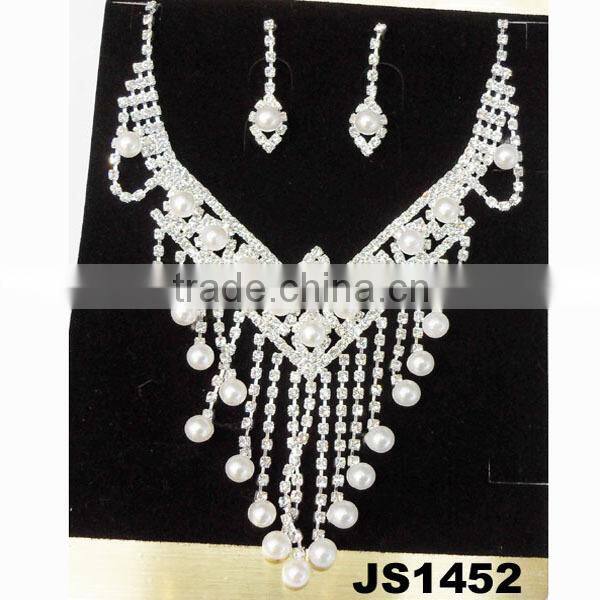 indian bridal imitation pearl jewelry sets wholesale