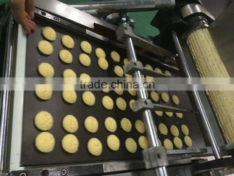 KH-400 PLC cookie machine price/cookie depositor manufacturer