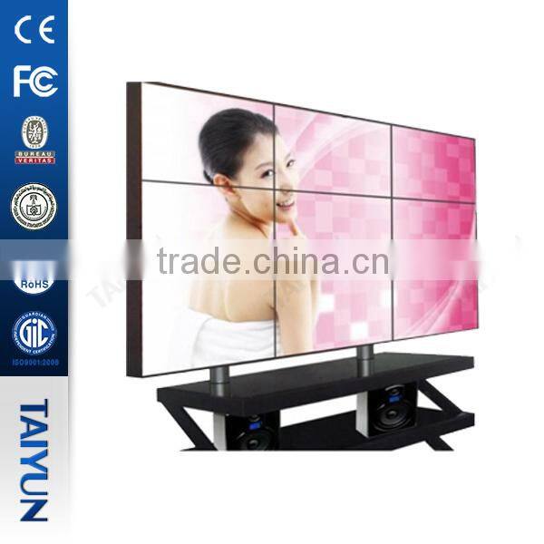 Lcd Video Wall Display With 5.3mm Ultra Narrow Bezel Led Backlight For Advertising