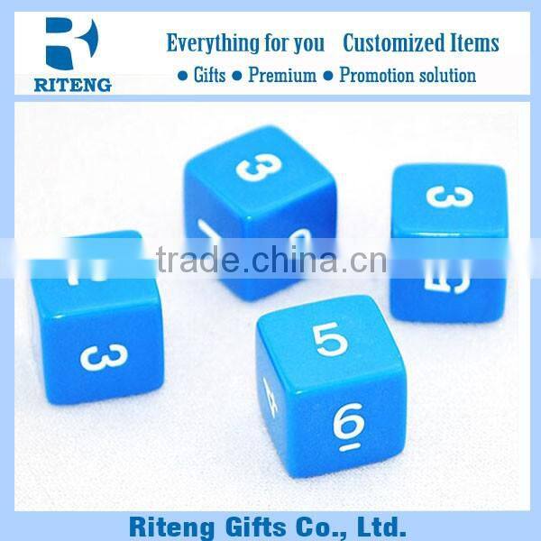 China Factory Any Size Square Dice With Custom Logo