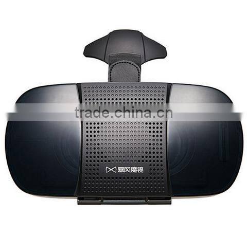 Best Gift Baofeng Storm III Virtual Reality 3D Video Glasses for 4.7 - 6" Smartphone VR 3D Glasses + Bluetooth Remote Joystick
