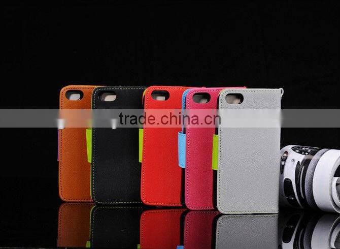 leather case for iPhone 5 case (GF-IP5-01)