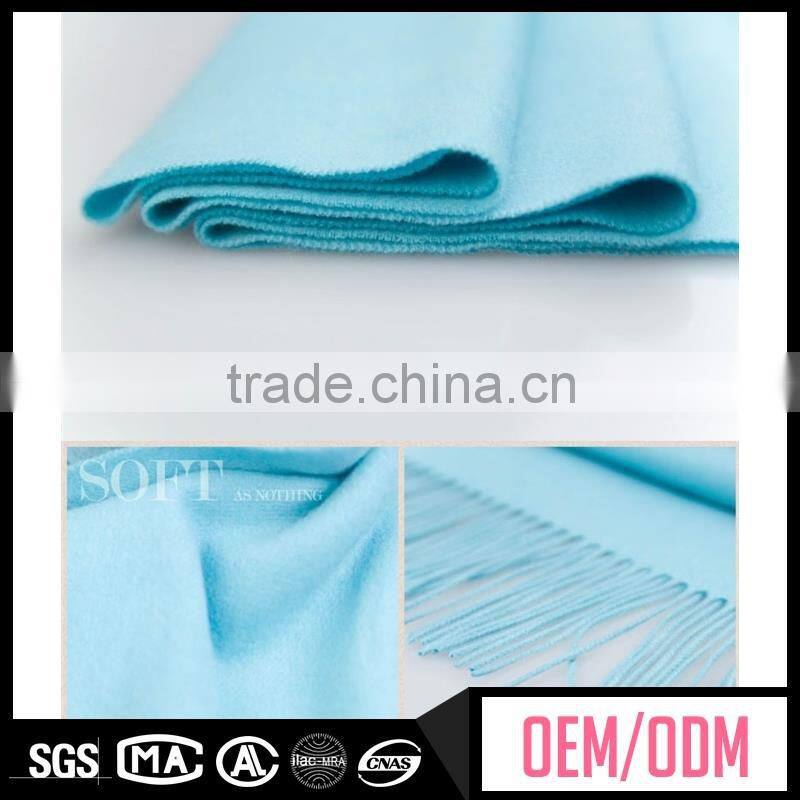 Multifunctional downy scarf, large wool scarf, unisex two tone print wool scarf