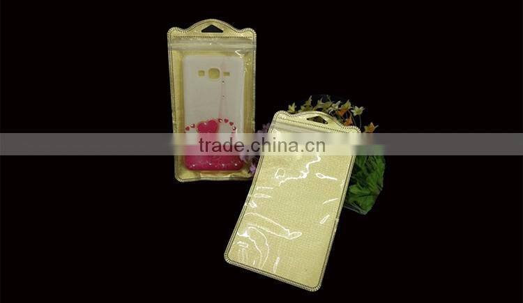 mobile back cover packaging design/phone packaging/mobile accessories packaging zipper bag