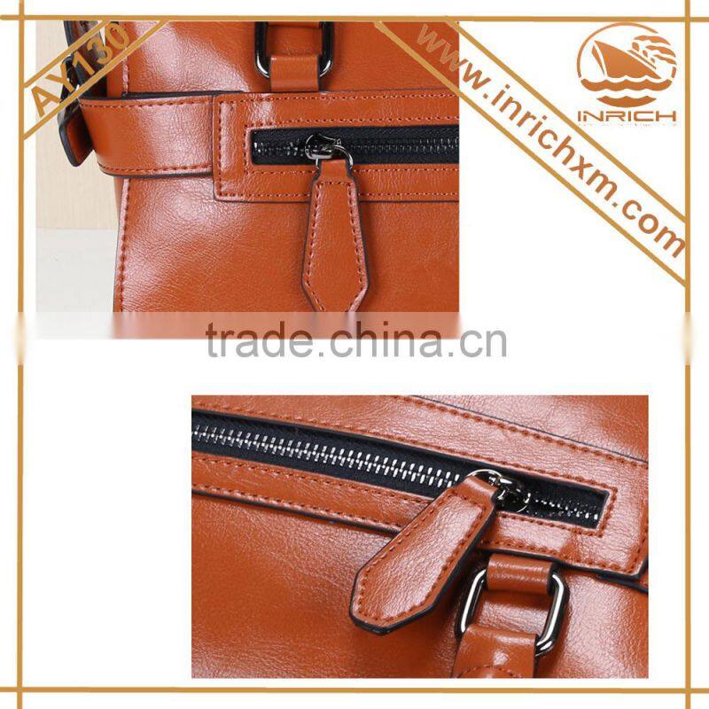 Wholesale custom newest fashion genuine leather womens handbag,europe women clutch ladies classical