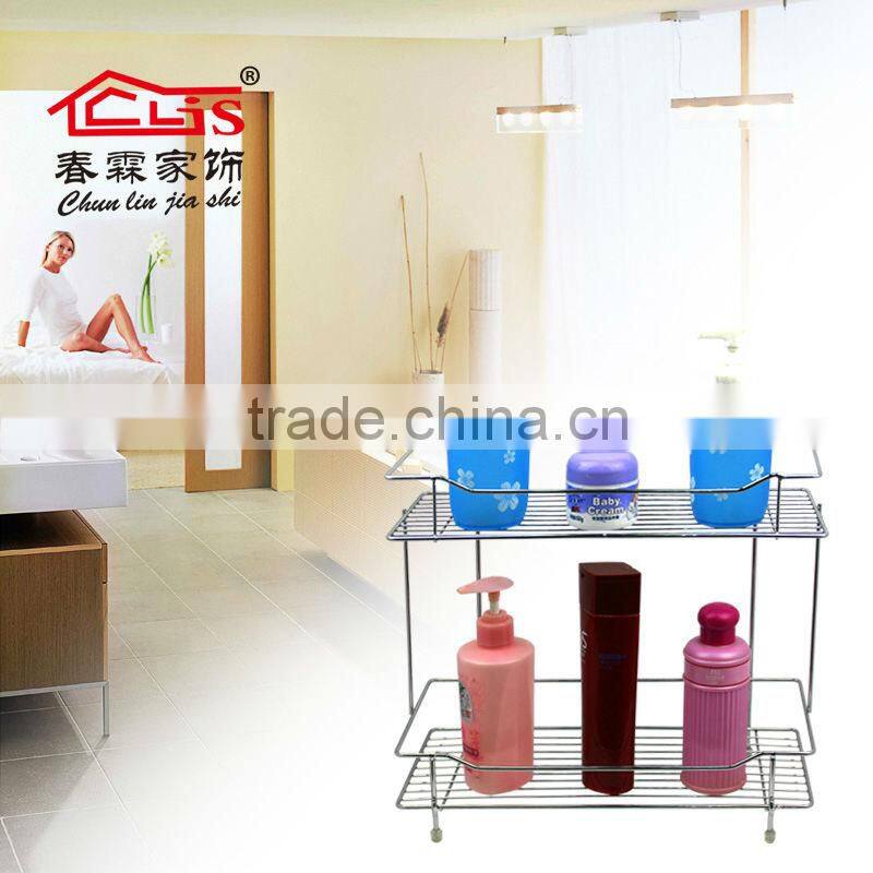 metal 2-tier bathroom rack&YW201