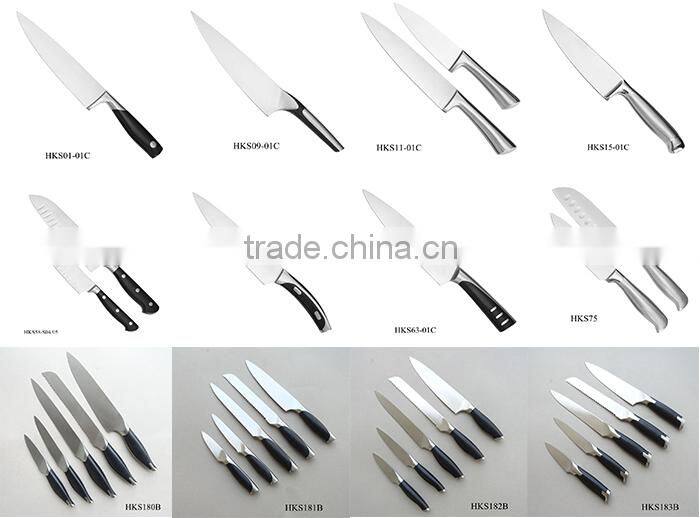 2015 Hot Sale Low Price Non Stick Coating Kitchen Knife Set