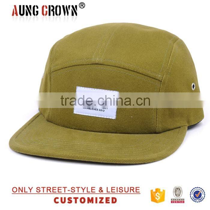 American Style 5 Panel Hats Fashion Design