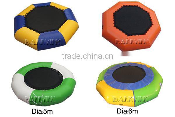 Inflatable water trampoline,inflatable floating water trampoline