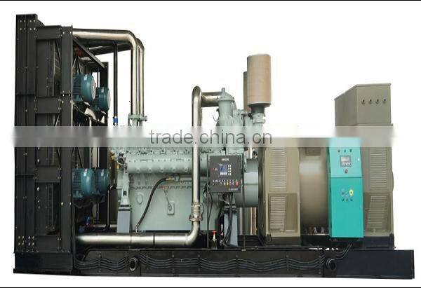 2000kw turbo electric power generator set