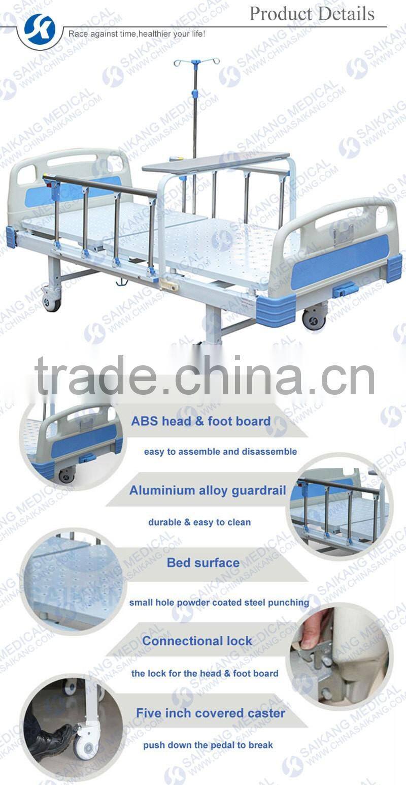 Powder coated steel Manual Bed Single Crank China SK