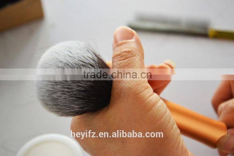 2016 Best Seller Colorful Handle Toothbrush Shape Foundation Brush BB Cream Brush With Cover Lid