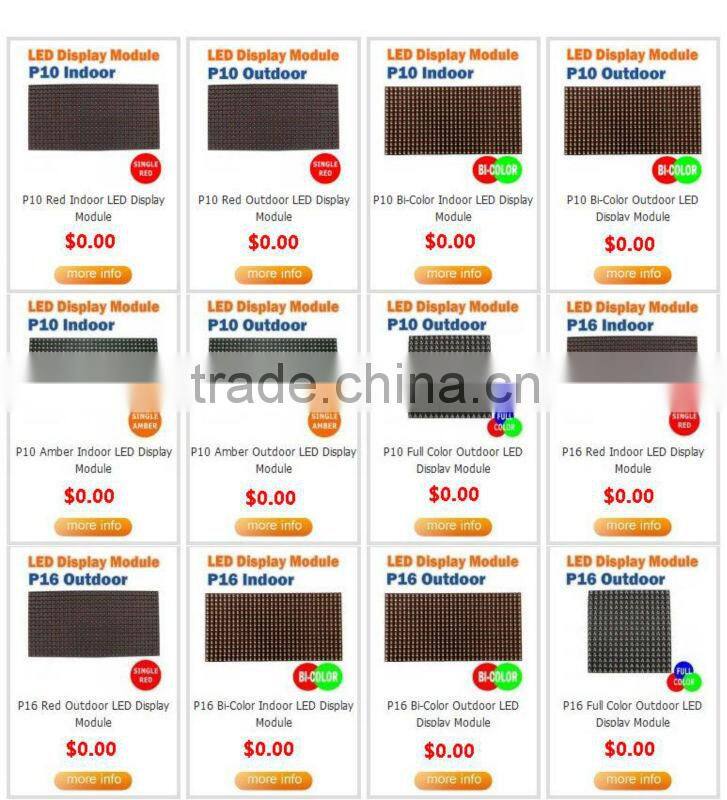 P16 led display module, size 256mmx256mm