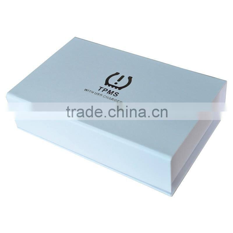 Easy to install cigarette plug dispaly wireless tire pressure monitoring system TPMS auto tire pressure