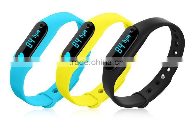 Fashion 3D sport bracelet, sleep monitoring and waterproof bracelet