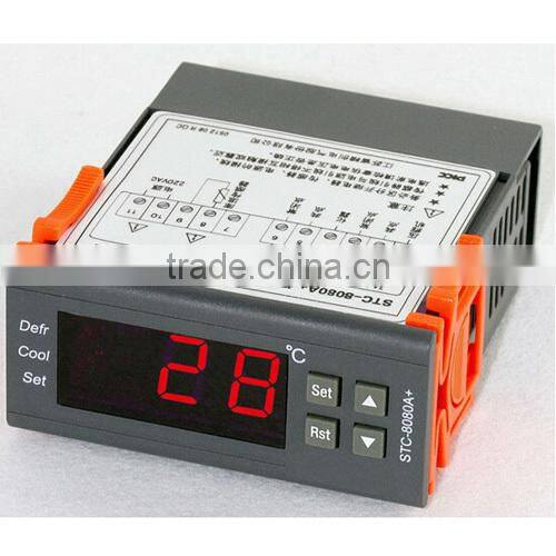 STC-8080A+ digital beverage temperature controller/food freezer digital temperature controller