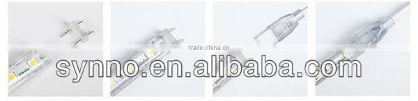 4.8w/m 100m/roll SMD3528 red led colorful rope lighting RGB rubber strip party lamps/lighting outdoor lowes lights