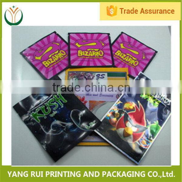 Made in china Loop Handle hulk herbal incense bag