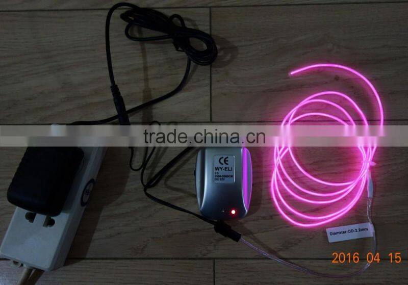 AC110V-240V Sound control INVERTER"Polar light 3"OD:2.6mm White EL WIRE