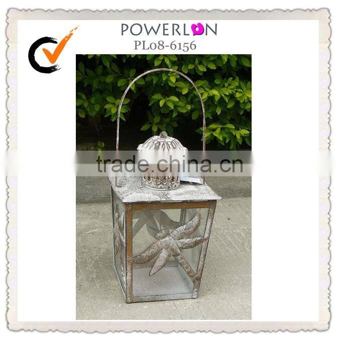 Antique Metal Candle Holder