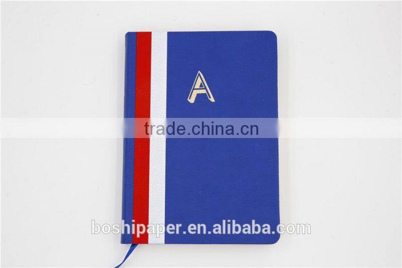 New Design ABCD Letters PU hardcover Journal