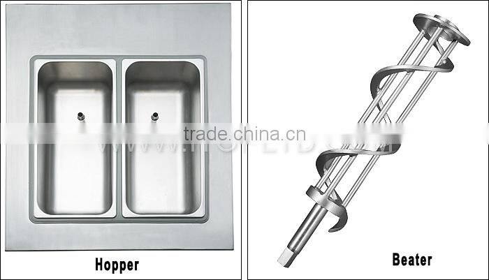 Soft ice cream maker machine