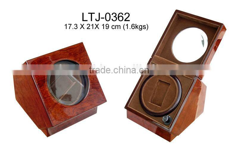 Handmade premium wooden watch winder