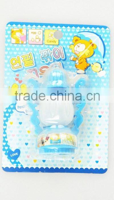 Hot sale Lamp shape plastic funny pencil sharpener with light function