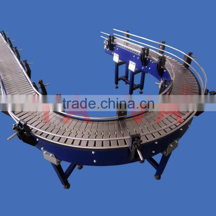 SS304 chain conveyor for heavy duty loading