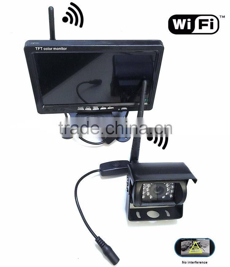 No interference wifi Wireless Camera System for Farm Equipment Trailer & Rv Heavy Equipment Safety Vision
