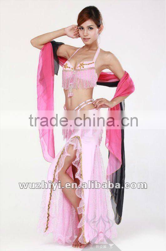 Hot selling fashion an sexy adult belly dance skirt
