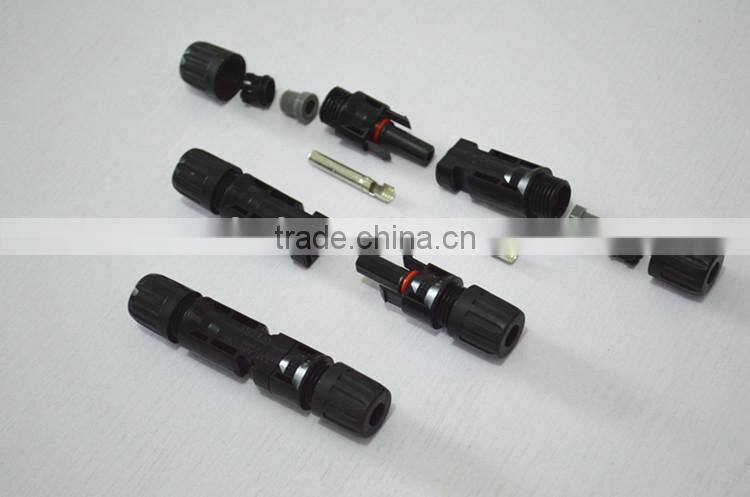 High efficiency 5w to 330w MC4 connector with TUV, IEC, CE, CEC solar system connector