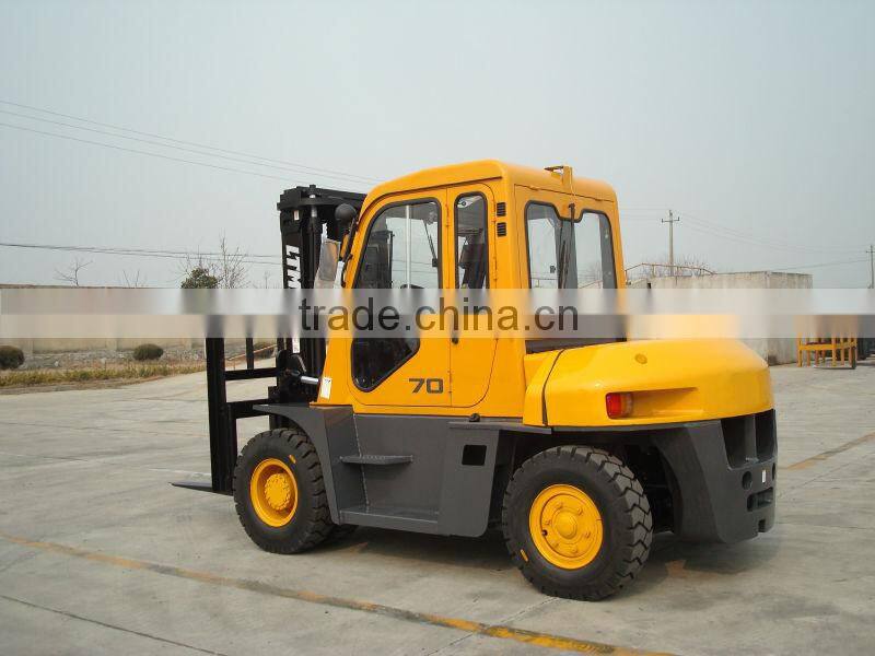 LTMA top quality forklift 7 ton diesel forklift with sealed cab