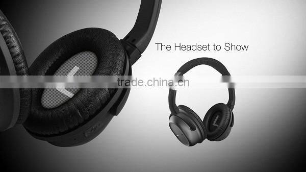 2016 new arrival innovative active noise cancelling headphone for plane